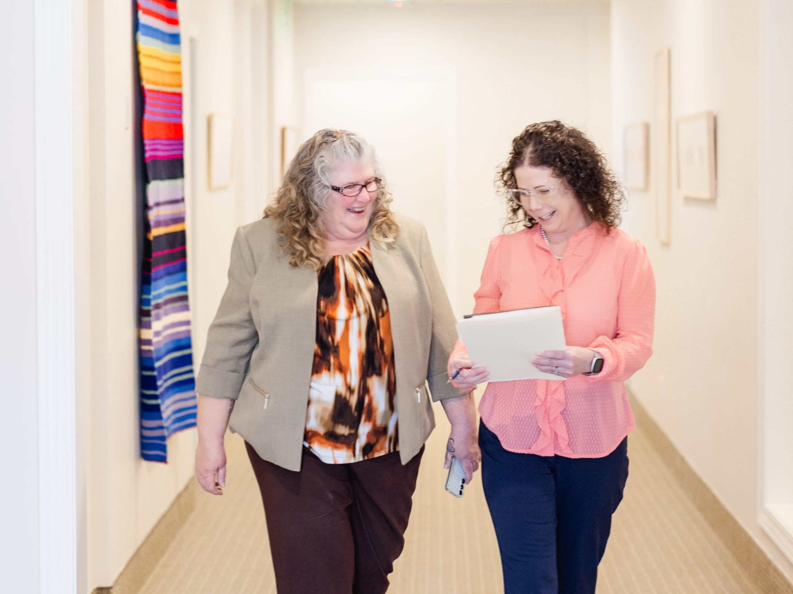 Paralegals Rachel Patton and Kim McGaughey - TGH landscape